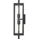 Rankin 2 Light 19.7 inch Textured Black Outdoor Wall Sconce